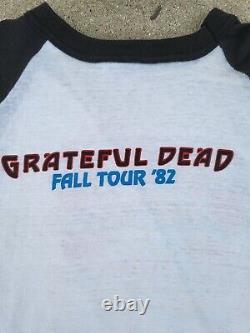 Vintage Greatful Dead 1982 Fall Tour Raglan Vintage Band Tee Original from Tour