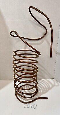 Vintage Large Moonshine Still Copper Coil Part COIL ONLY