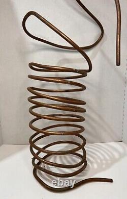 Vintage Large Moonshine Still Copper Coil Part COIL ONLY