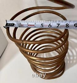 Vintage Large Moonshine Still Copper Coil Part COIL ONLY