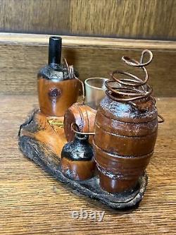 Vintage Moonshine Still Whiskey Prohibition Bootlegger Liquor Hillbilly Display