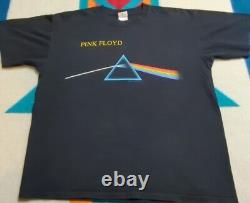 Vintage Pink Floyd Dark Side Of The Moon T Shirt Still First In Space 90s LRG