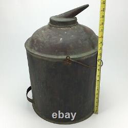Vintage Primitive Copper Still Boiler Pot with Spout, Tennessee, moonshine