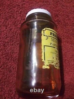 Vintage Syrup Jar Broken K Moonshine Pancake Syrup. With Syrup Still Inside