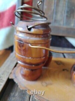 Vintage WOODEN Moonshine Still Whiskey Prohibition Bootlegger Liquor folky 12