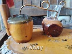 Vintage WOODEN Moonshine Still Whiskey Prohibition Bootlegger Liquor folky 12